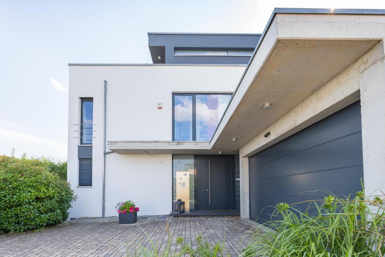 Bodensee Apartment Ueberlingen "Bauhaus Ueber Der Stadt" Dış mekan fotoğraf